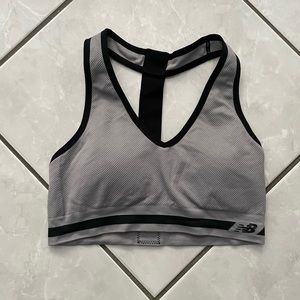 New Balance Grey Sports Bra